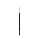 gorund spike luminaire TWIGGY LINE H74 IP65, coffee brown 
