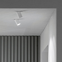 recessed spotlight NOVA swivelling, on/off IP20, white dimmable