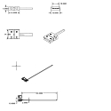 ISOLED connector plug, white