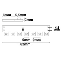 ISOLED LED CRI930-Flex strip ANGLE, 24V, 10W, IP20, warm white
