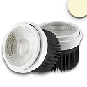 LED module AR111, IP40, 230V AC, 30W 3000K 2600lm, 35�-50� variable, incl. external power supply, Alu / silver