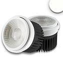 LED module AR111, IP40, 230V AC, 30W 4000K 2700lm, 35�-50� variable, incl. external power supply, Alu / silver