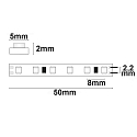 ISOLED LED CRI930 MICRO-Flex strip, 24V, 9.6W, IP20, warm white