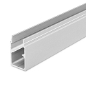 Outdoor mounting rail MR2 for LED-Strips, high, walkable, passable by car, 100cm