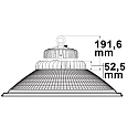 LED hall lighting spot FL with Alu reflector, IP65, 200W 28000lm, DALI dimmable