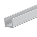 LED surface mount profile SURF6, aluminium, 200cm, anodized aluminium