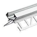 LED tile profile, outside corner, anodized aluminium, 200cm