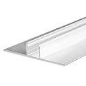 LED drywall profile, T-type 14, anodized aluminium, 200cm