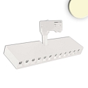 LED 3-phase track grid-spot, length 32.15cm, 35W, 45�, CRi >90, rotatable, tiltable, 3000K 2800lm, matt white