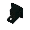 3-phase SERIE S1 - endcap, black