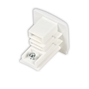 3-phase SERIE S1 - endcap, white