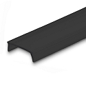 Accessory for tile profiles - cover COVER32, black / matt, 200cm