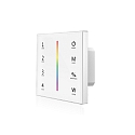 Sys-Pro recessed RGB+W touch remote + DMX output, 4 zones, 230V, white