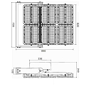 ISOLED floodlight dimmable IP66
