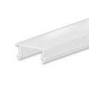 Accessory for profile SURF10 - cover COVER43, opal / satined, 200cm