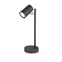 desk lamp swivelling, rotatable, with switch GU10 IP20, black 
