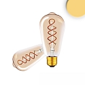 lamp Edison pear shape VINTAGE LINE EDISONBULB ST64 switchable ST64 E27 3,8W 200lm 2200K 360° CRI >90 