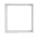 mounting frame PANEL BACKLIGHT / UGR<19 RASTER LINE 600 for VDU workstation, white