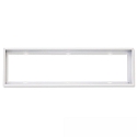 mounting frame PANEL BACKLIGHT LINE / UGR<16 LINE 1200X300, white