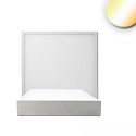 ceiling luminaire PRO 120MM square, CCT Switch IP20, white dimmable