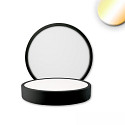 ceiling luminaire PRO 120MM round, CCT Switch IP20, black dimmable