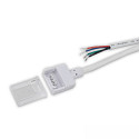 stripe connection, white