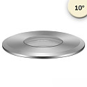 floor recessed luminaire ROUND � 55MM 10� rigid, passable, excl. LED driver IP67, silver 