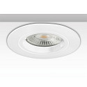 mounting frame GU10/MR16 round, with lamp socket, white