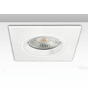 mounting frame GU10/MR16 square, with lamp socket, white