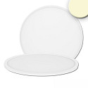 ceiling luminaire SLIM420 up / down, round IP44, white 