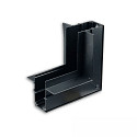 corner connector CORNER 90� VERTICAL - TRACK48 DRYWALL isolated, mechanical, vertacal, black