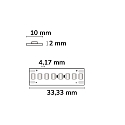 ISOLED LED Strip HEQ940 HIGH BRIGHT 240LED/M 140LM/W 2-pole