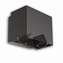 ISOLED outdoor wall luminaire LED UP&DOWN 15-120� adjustable, direct / indirect, switchable IP65, black 