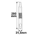ISOLED 3-phase flex connector SURFACE (DALI) DALI controllable
