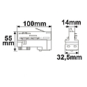 ISOLED 3-phase adapter SURFACE (DALI) DALI controllable, universal