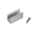mounting bracket NEON B08H12 1 piece, silver