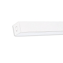 ISOLED surface-mounted track TRACK48 SURFACE FLAT flat, 4-pole, magnetic mounting, white