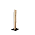 floor lamp W�DSCHNAU HOIZ tunable white, with touch dimmer IP20, wood, black dimmable