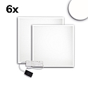 LED panel ECO BACKLIGHT LINE 625 set of 6, dimmable 36W 4350lm 4000K CRI 80-89