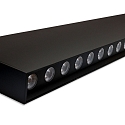 ISOLED hanging luminaire RASTER IP42, black dimmable