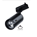 3-phase spot SELECT swivelling, rotatable IP20, black dimmable