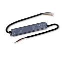 LED driver 24V DC / 100W ON-OFF ULTRAFLAT flat, with open cable, switchable, dark grey