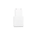 end cap TRACK48 (H50) with cover, white