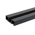curtain rail CURTAIN 10 ONE 1-fold, black