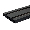 curtain rail CURTAIN 10 DOUBLE 1-fold, black
