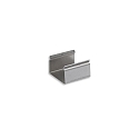 retaining clip WALLWASHER 15 pcs., silver