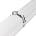 ISOLED linear luminaire HP2 IP69K, opal, white  50W 8300lm 4000K CRI 80-89 150cm