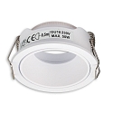 mounting frame MR11/GU10 MINI SPOT round, white
