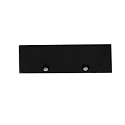 end cap EC126 CURTAIN 10 ONE 2 pcs., black