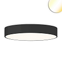 ceiling luminaire DN800 IP44, black dimmable